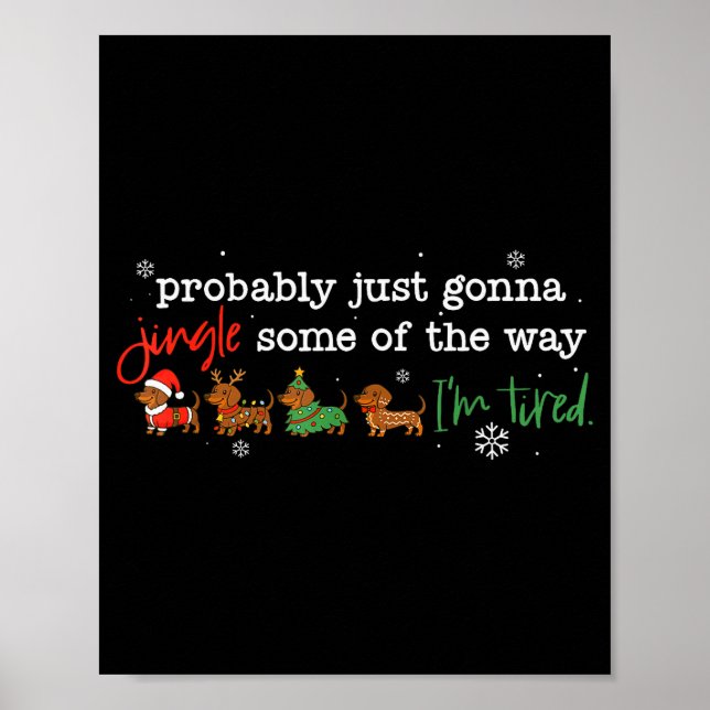 Probably Just Going To Jingle Some Of The Way For  Poster (Front)