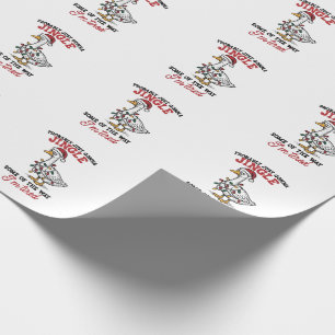 Probably Just Gonna Jingle Some Goose Christmas Wrapping Paper