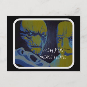 'Probe, wish you were here' Postcard