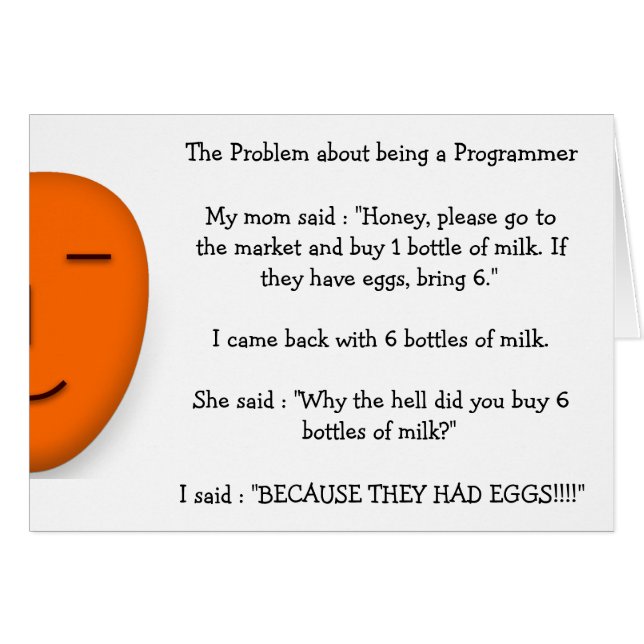 Problem about being a Programmer Funny Mom Joke (Front Horizontal)