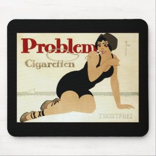 Problem Cigarette Ad Mouse Pad