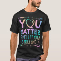 Problem Happy Suicide Awareness Support Graphic