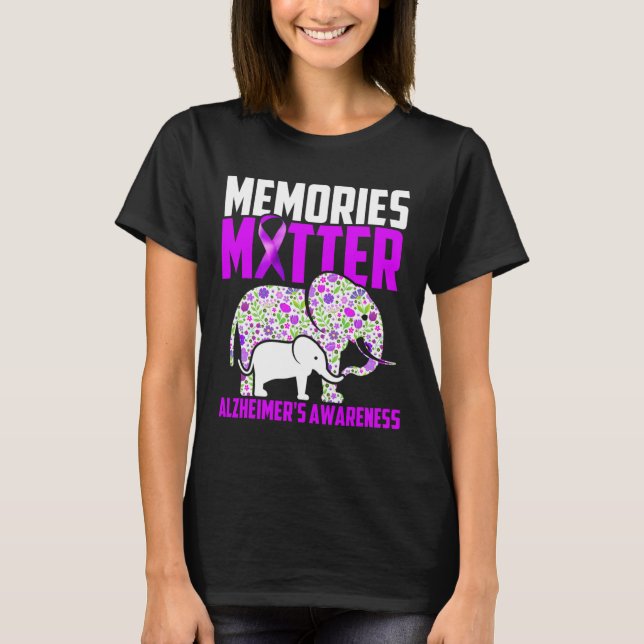 Problem Heimer´s Awareness Elephant  T-Shirt (Front)