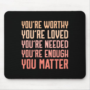 Problem Kindness Fight The Stigma Mental Health Aw Mouse Pad