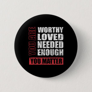 Problem Mental Health Awareness 2 Inch Round Button