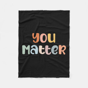 Problem Mental Health Awareness Illness Anxiety Fleece Blanket