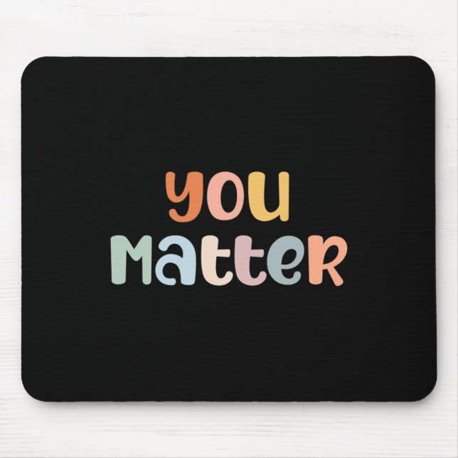 Problem Mental Health Awareness Illness Anxiety  Mouse Pad (Front)
