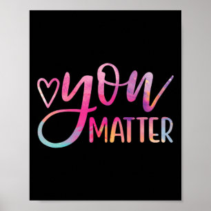 Problem - Mental Health Awareness Inspirational Gi Poster