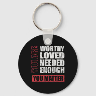 Problem Mental Health Awareness  Keychain