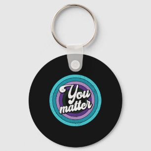 Problem Mental Health Message Keychain