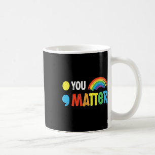 Problem Semicolon Mental Health Warrior Solidarity Coffee Mug