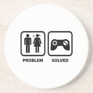 Problem Solved Gaming Coaster