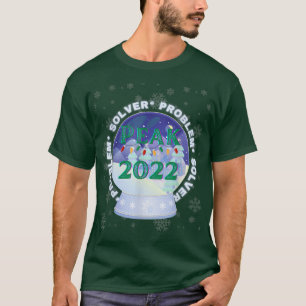 Problem Solver 2022 Peak Season Vintage Snowy Snow T-Shirt