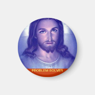 Problem Solver. Customized Religious Magnet. Magnet