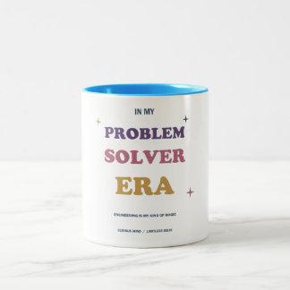 Problem Solver Era Women Engineer Two-Tone Coffee Mug