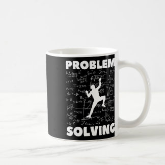 Problem Solving Climber Gift - Rock Climbing Bould Coffee Mug