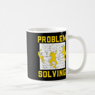 Problem Solving Climber Rock Climbing Bouldering P Coffee Mug