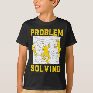 Problem Solving Climber Rock Climbing Bouldering P T-Shirt