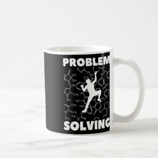 Problem Solving Climber, Rock Climbing Chemistry, Coffee Mug