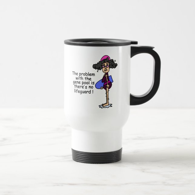 Problem With the Gene Pool Travel Mug (Right)