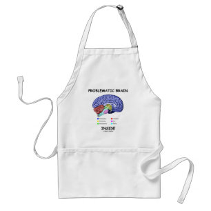 Problematic Brain Inside (Brain Anatomy) Standard Apron