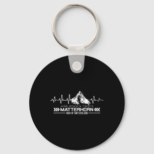 Problemhorn Switzerland Alps Zermatt Hiking Mounta Keychain