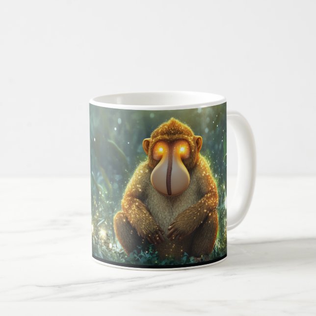 Proboscis Monkey Coffee Mug (Front Right)