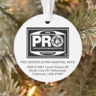 #PROBOXING & #PROMARTIALARTS ORNAMENT