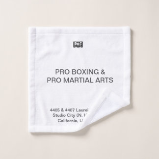 #PROBOXING & #PROMARTIALARTS WASH CLOTH