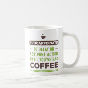 PROCAFFÉINATE Définition Café Mug