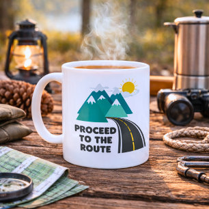 Proceed to the Route Outdoor Adventure Coffee Mug