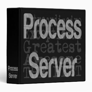 Process Server Extraordinaire Binder