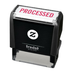 Processed Office Documents Business Self-inking Stamp