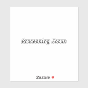 Processing Focus Minimalist Typewriter 