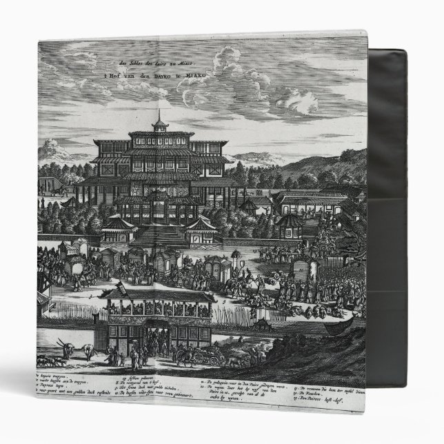 Procession from Macau, an illustration Binder (Front/Inside)