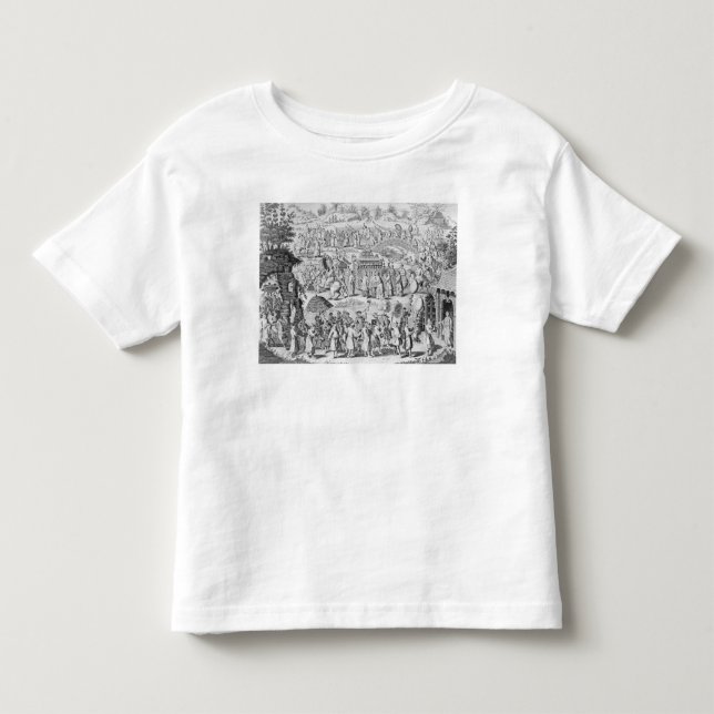 Procession of a bride going home toddler t-shirt (Front)