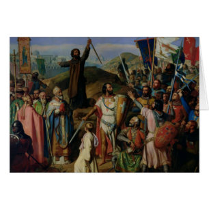 Procession of Crusaders around Jerusalem