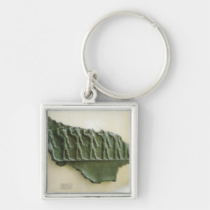Procession of Elamite warriors, Susa, Iran, Elamit Keychain