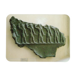 Procession of Elamite warriors, Susa, Iran, Elamit Magnet