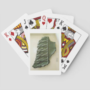 Procession of Elamite warriors, Susa, Iran, Elamit Playing Cards