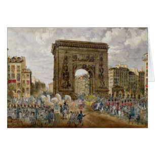 Procession of Pope Pius VII in Paris