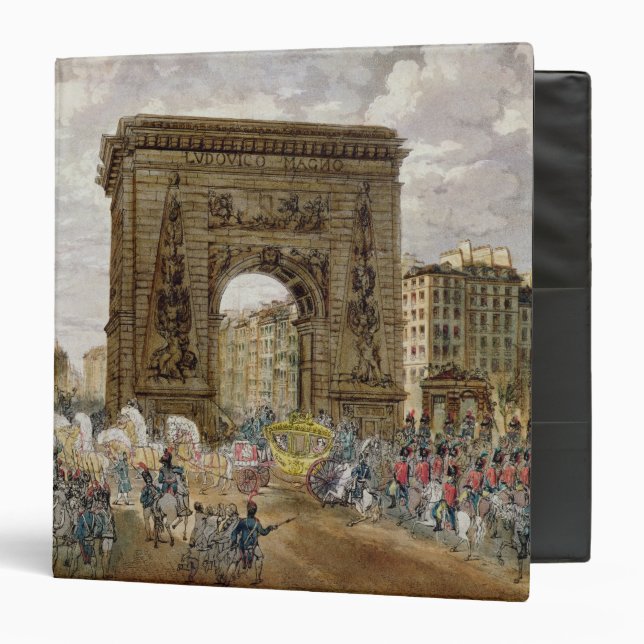 Procession of Pope Pius VII  in Paris Binder (Front/Inside)