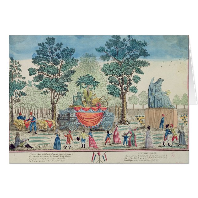 Procession of the Chariot of Agriculture (Front Horizontal)