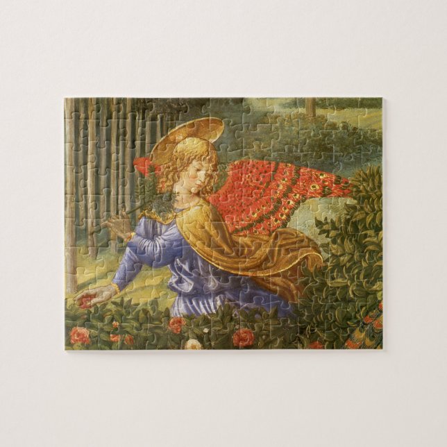 Procession of the Magi Angel by Benozzo Gozzoli Jigsaw Puzzle (Horizontal)