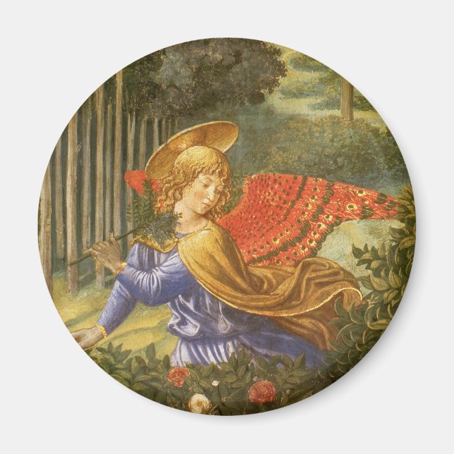 Procession of the Magi Angel by Benozzo Gozzoli Magnet (Front)