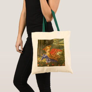 Procession of the Magi, Renaissance Angel Art Tote Bag