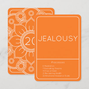 Processus d'émotion LOA Jealousy Carte orange