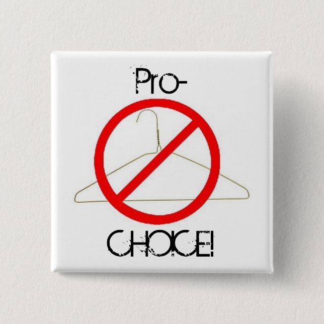 prochoice hanger Button (Front)