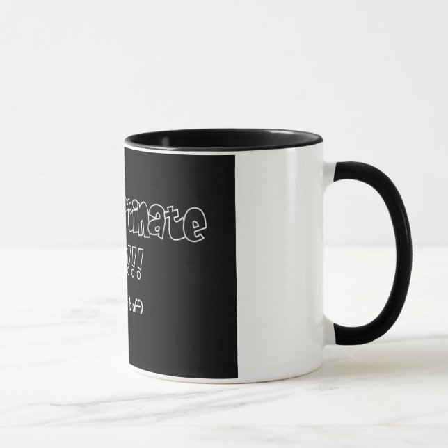 Procrastinate Mug (Right)