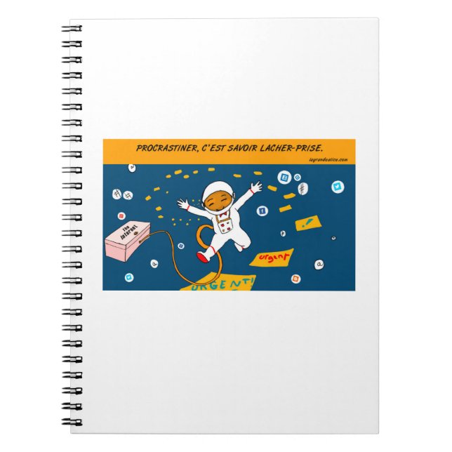 Procrastinate To Do List Notebook (Front)